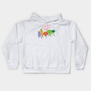 Eat Your Veggies Kids Hoodie